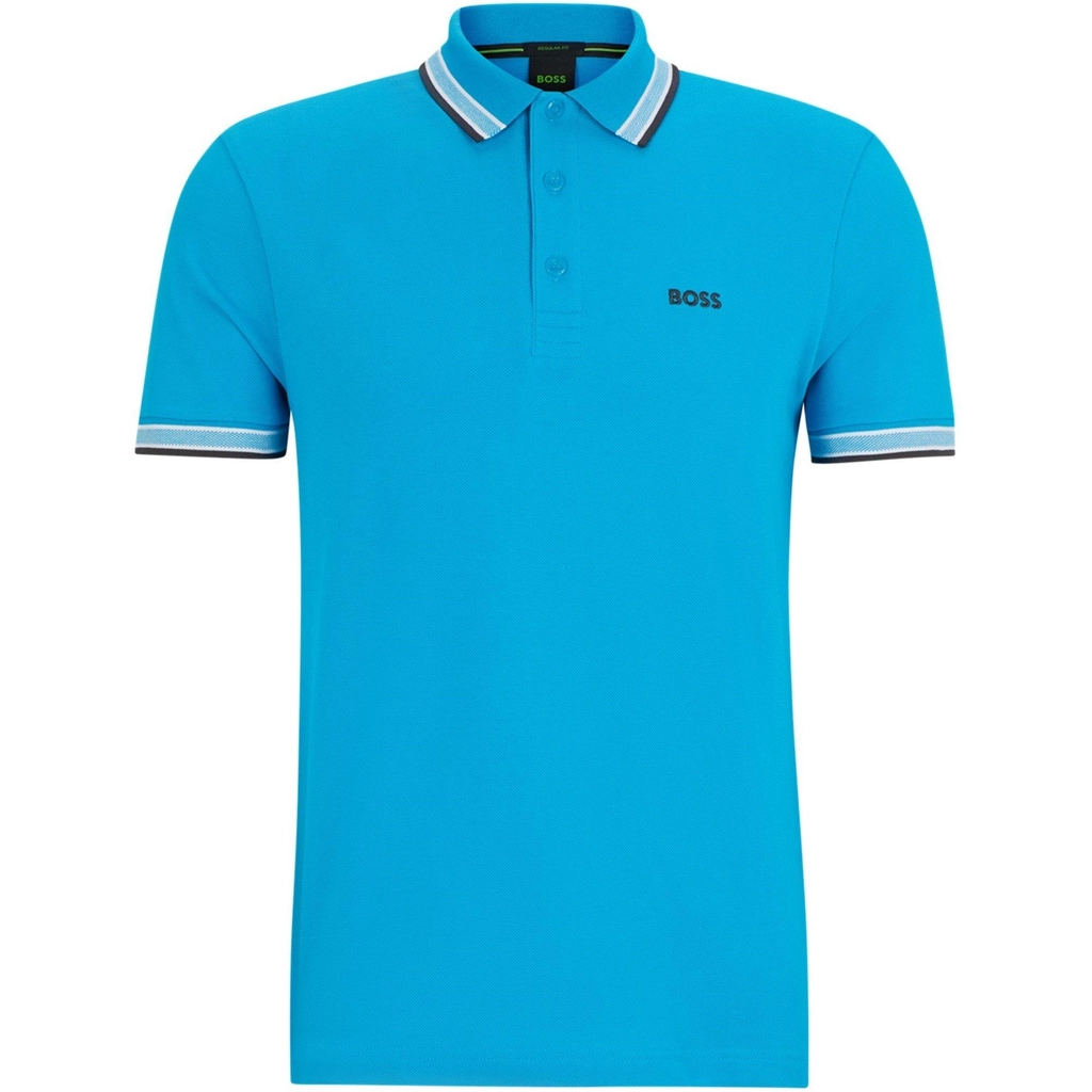 Hugo Boss Paddy Polo Shirt - Turq 442
